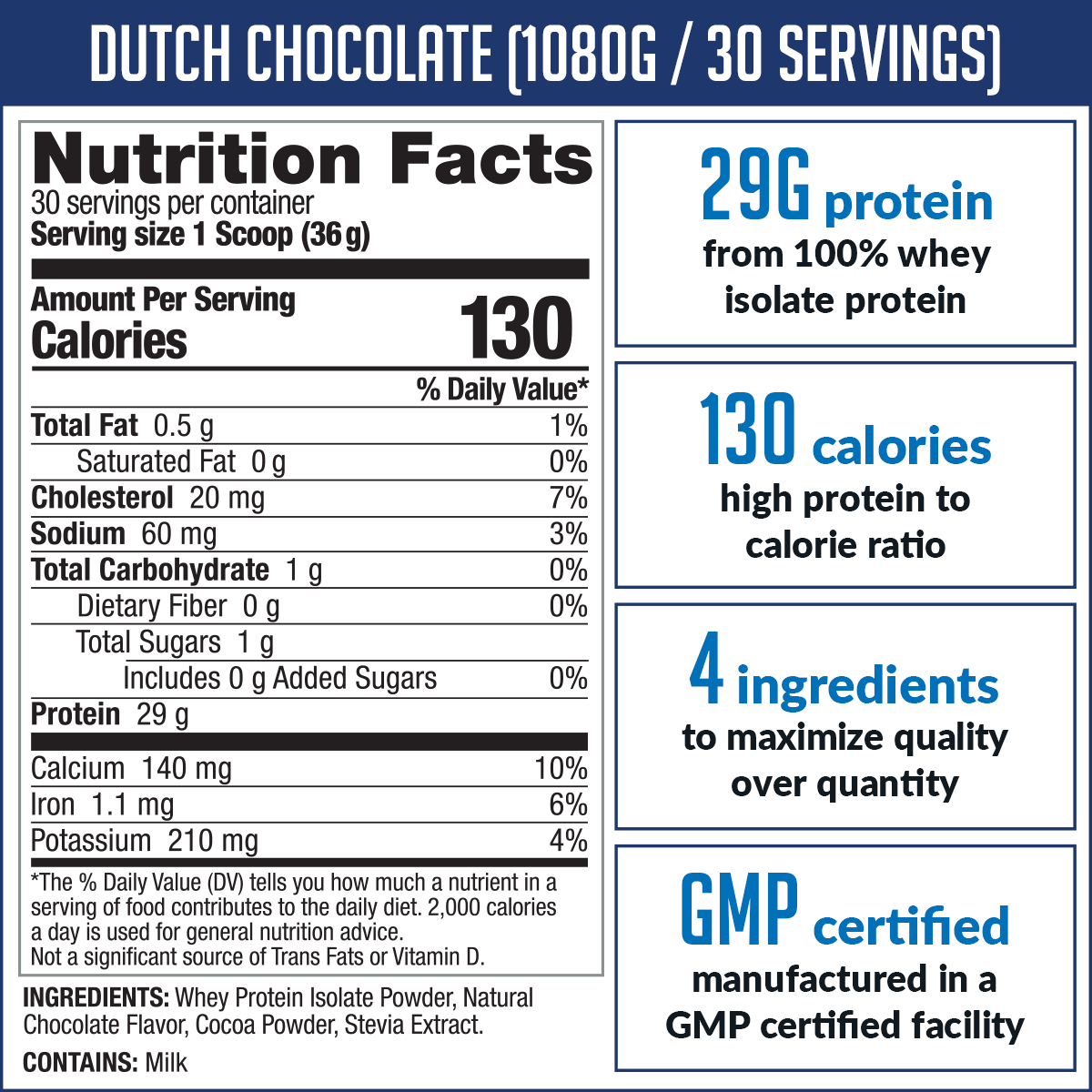 isolate whey protein powder