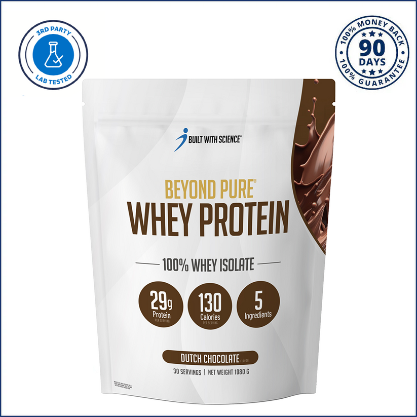 Built With Science Isolate Whey Protein Powder