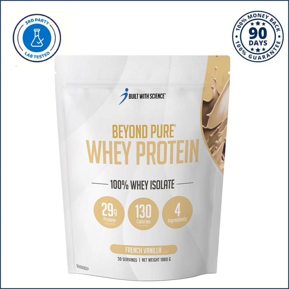 Built With Science Isolate Whey Protein Powder